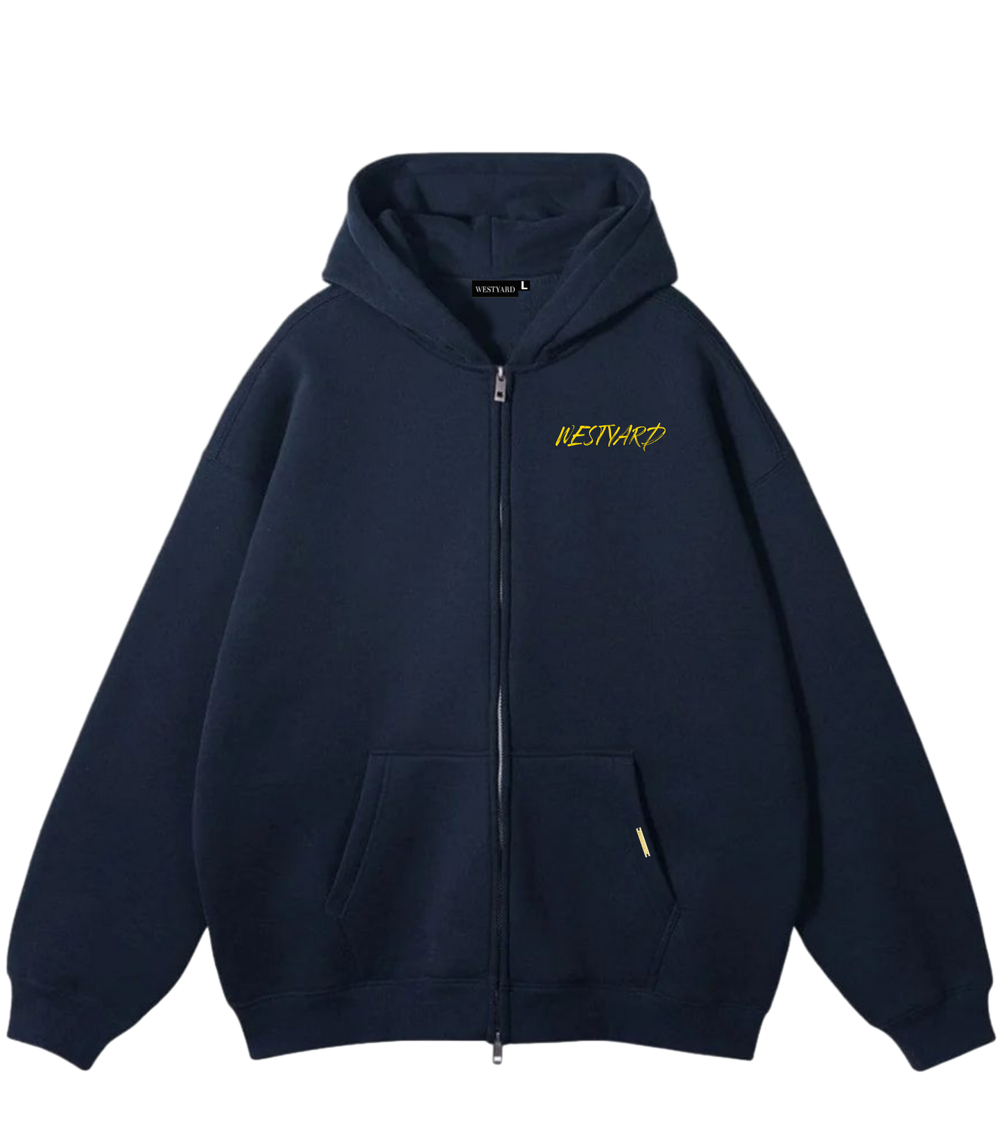 WESTYARD OVERSIZED VEST - BLUE, YELLOW