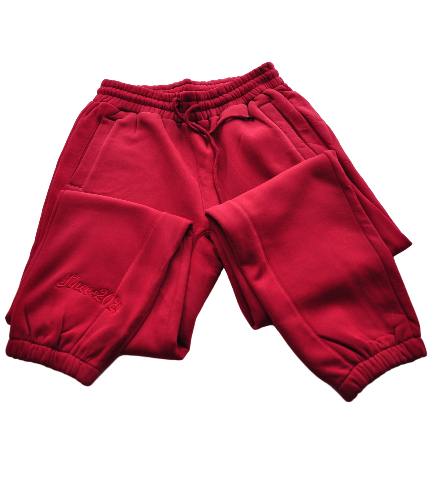 WESTYARD SINCE 2024 SWEATPANTS - RED