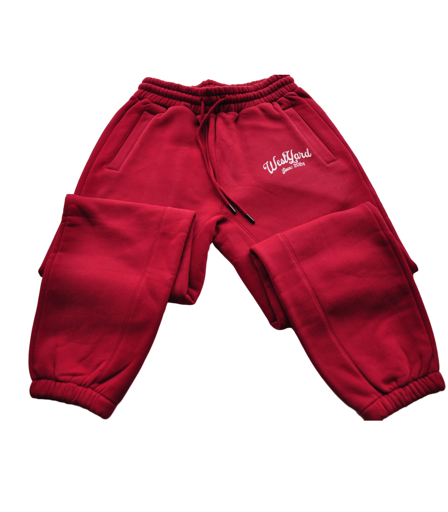 WESTYARD SWEATPANTS - RED