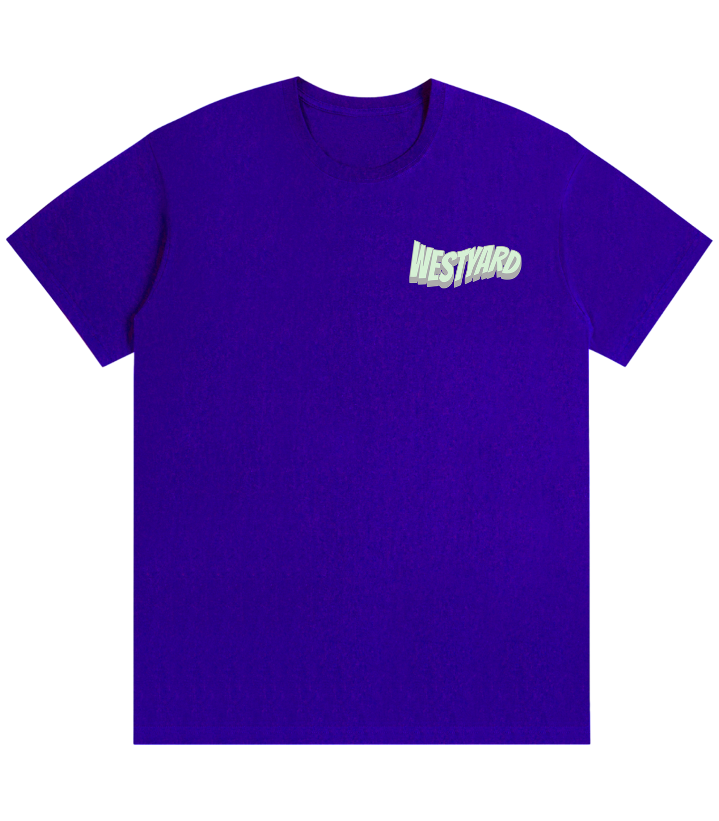 WESTYARD CREATES GREATNESS T-SHIRT - BLUE/WHITE