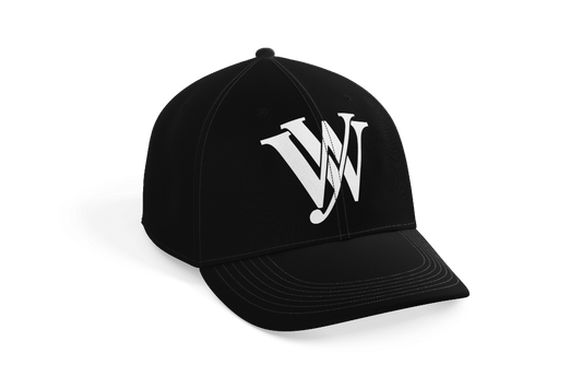 WESTYARD BASEBALL CAP - BLACK, WHITE