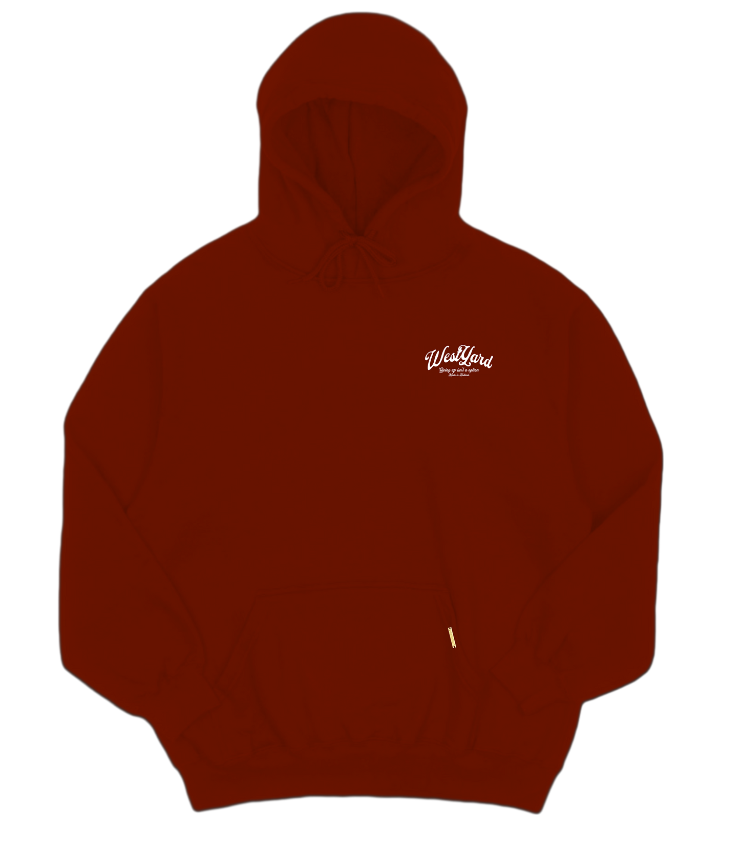 WESTYARD CLASSIC ESSENTIAL HOODIE - DARK RED