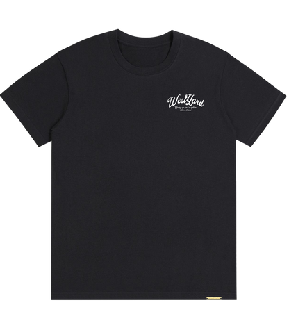 WESTYARD SIMPLE T-SHIRT - BLACK/WHITE