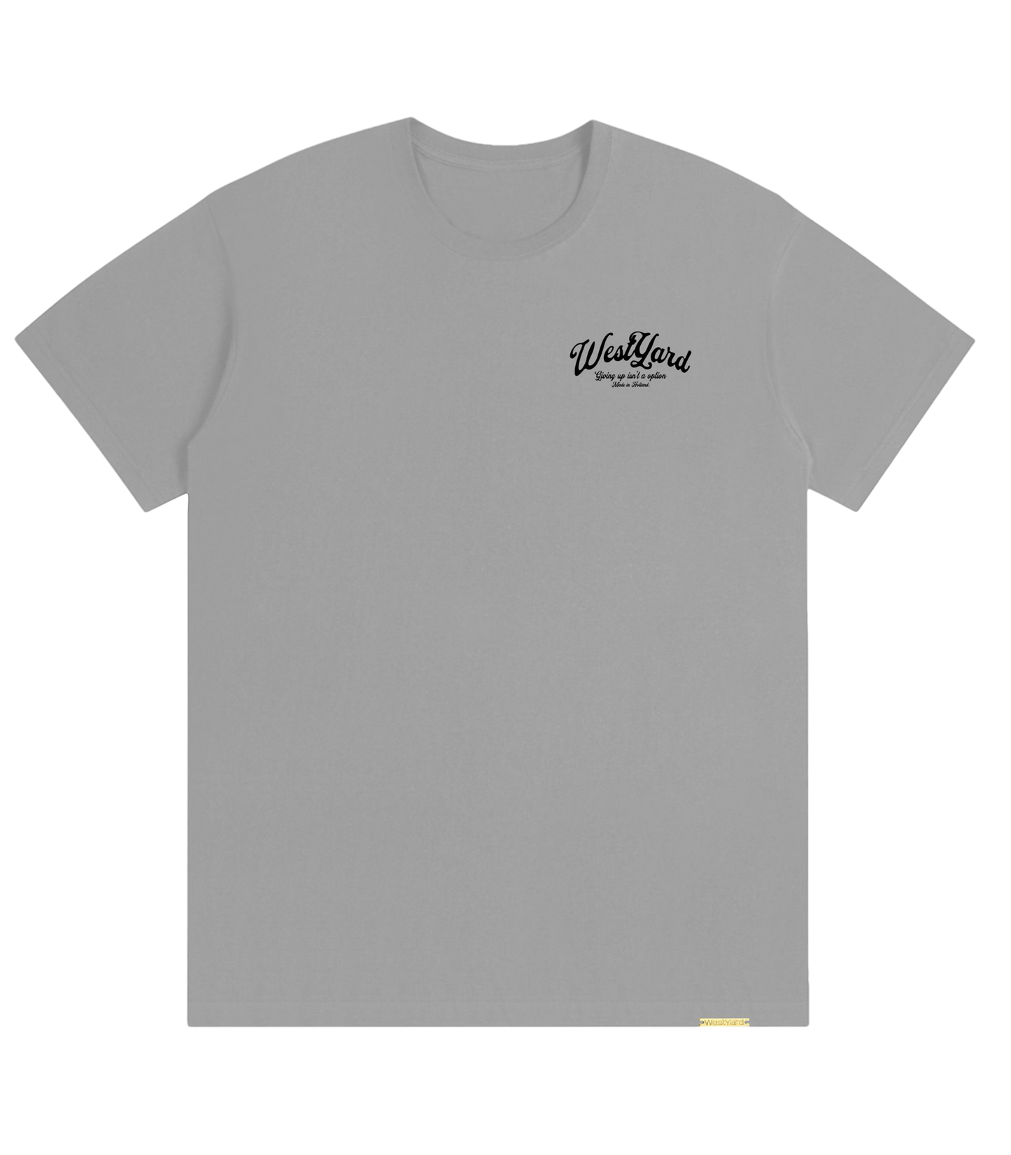 WESTYARD SIMPLE T-SHIRT - GREY/BLACK