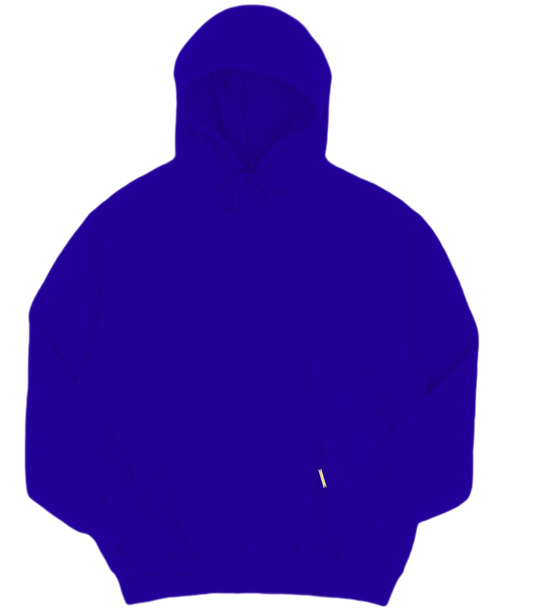 WESTYARD BACK DESIGN HOODIE - BLUE/WHITE