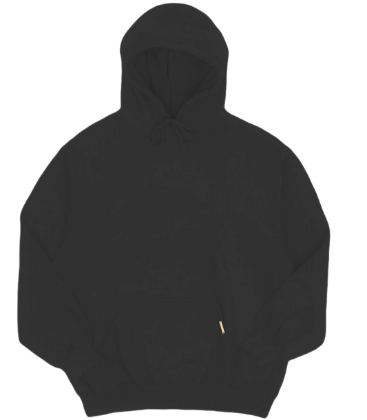 WESTYARD BACK DESIGN HOODIE - BLACK/ORANGE