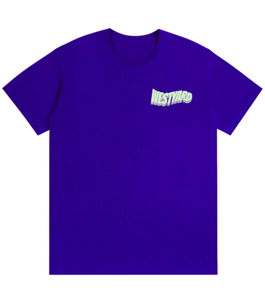 WESTYARD CREATES GREATNESS T-SHIRT - BLUE/WHITE